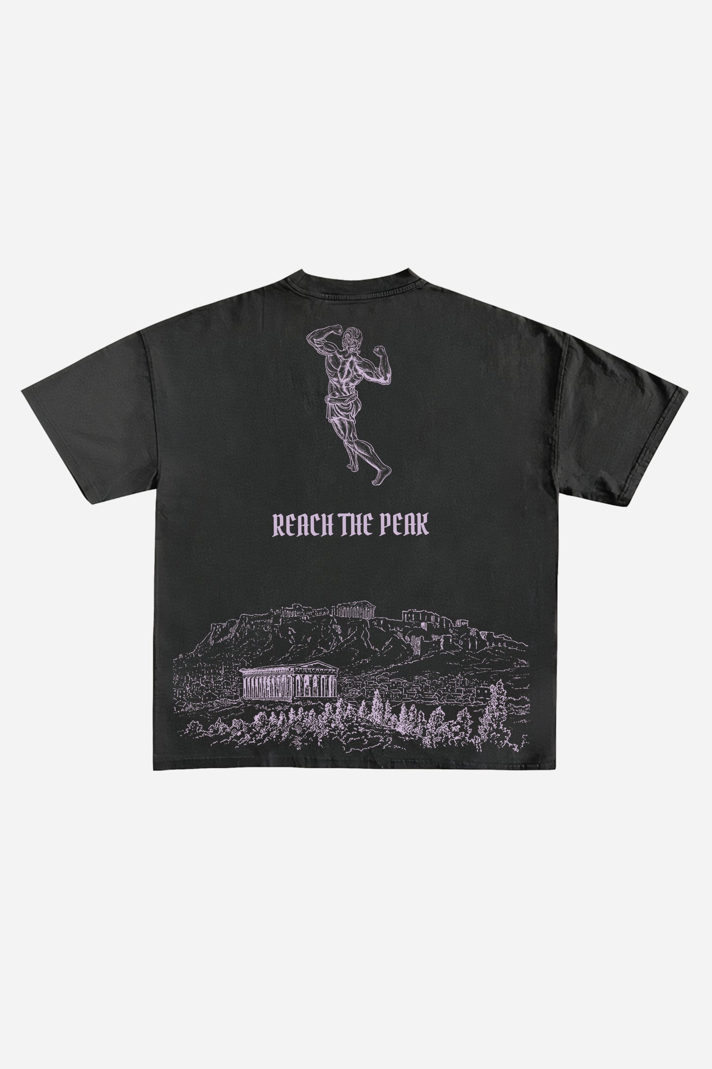 CONQUEROR DESIGNED OVERSIZED T-SHIRT