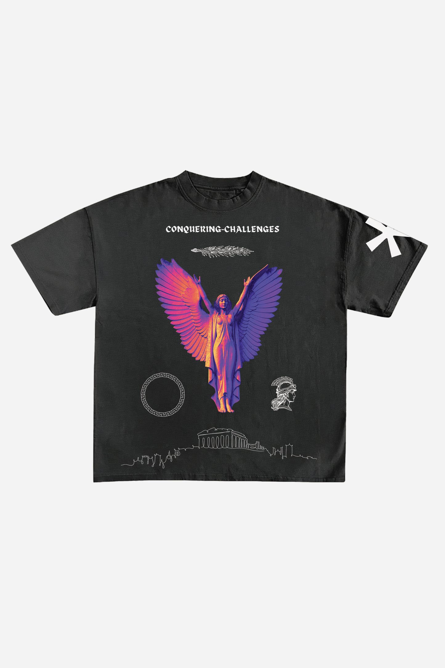 EMBRACE REDEMPTION DESIGNED OVERSIZED T-SHIRT