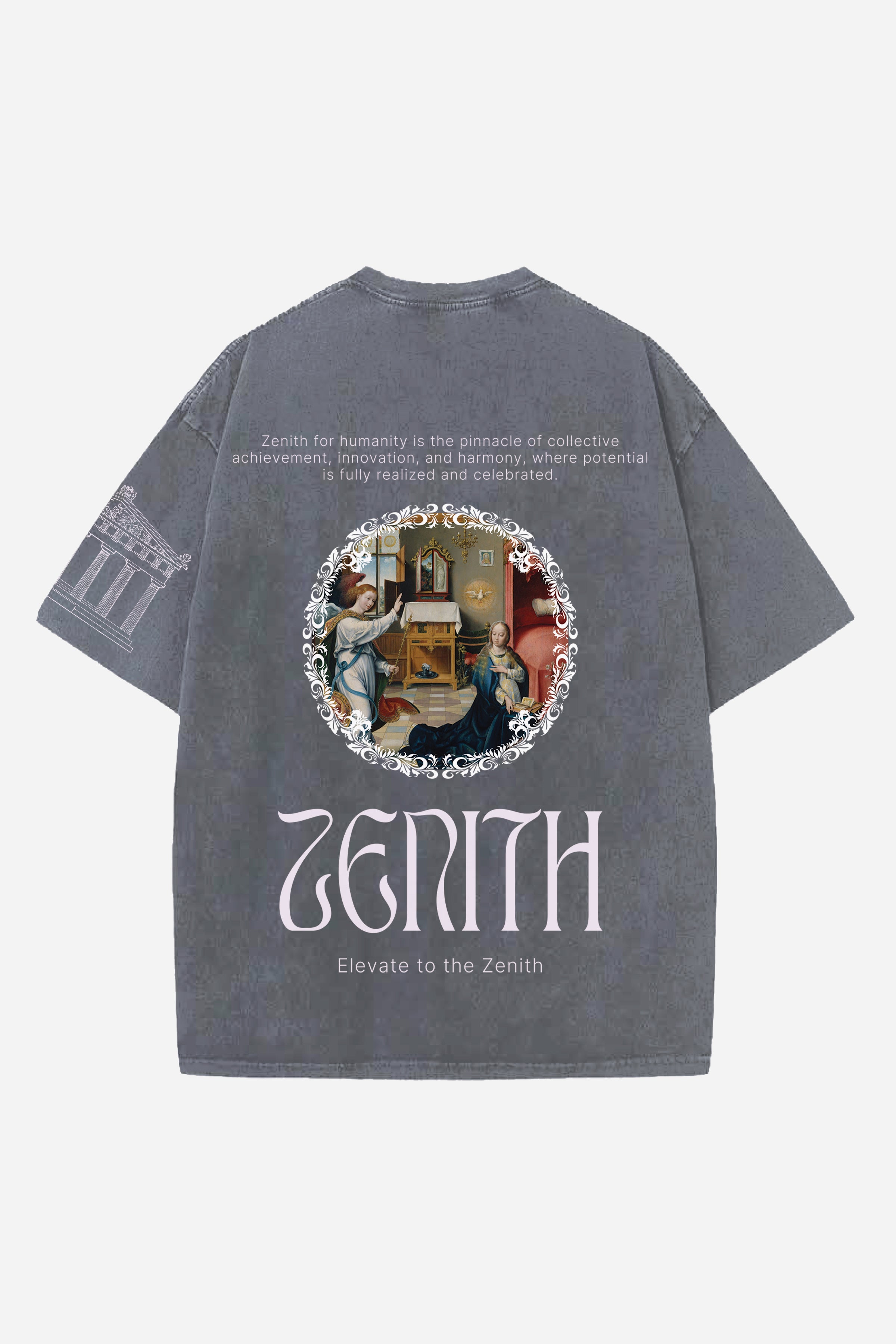 ZENITH DESIGNED OVERSIZED T-SHIRT