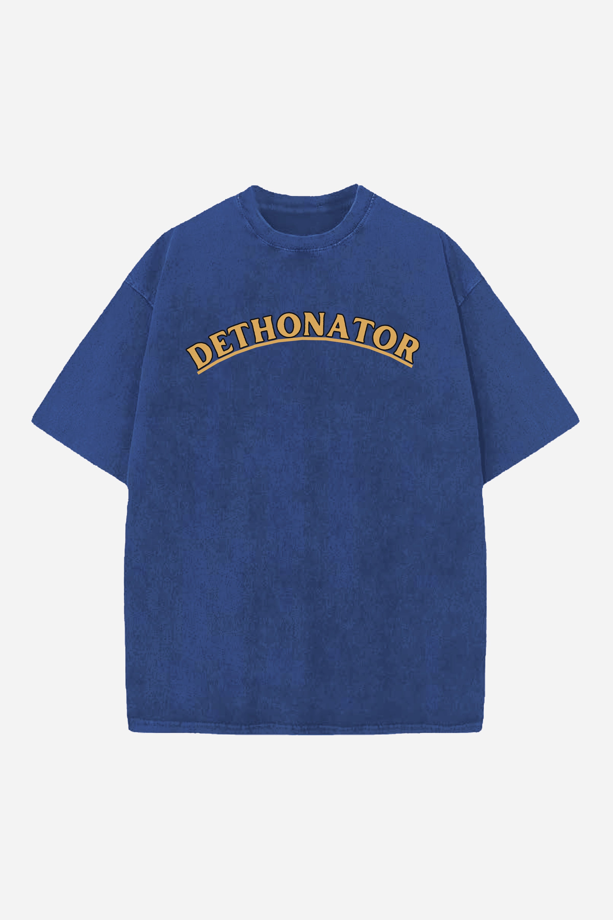 DETHONATOR DESIGNED OVERSIZED T-SHIRT