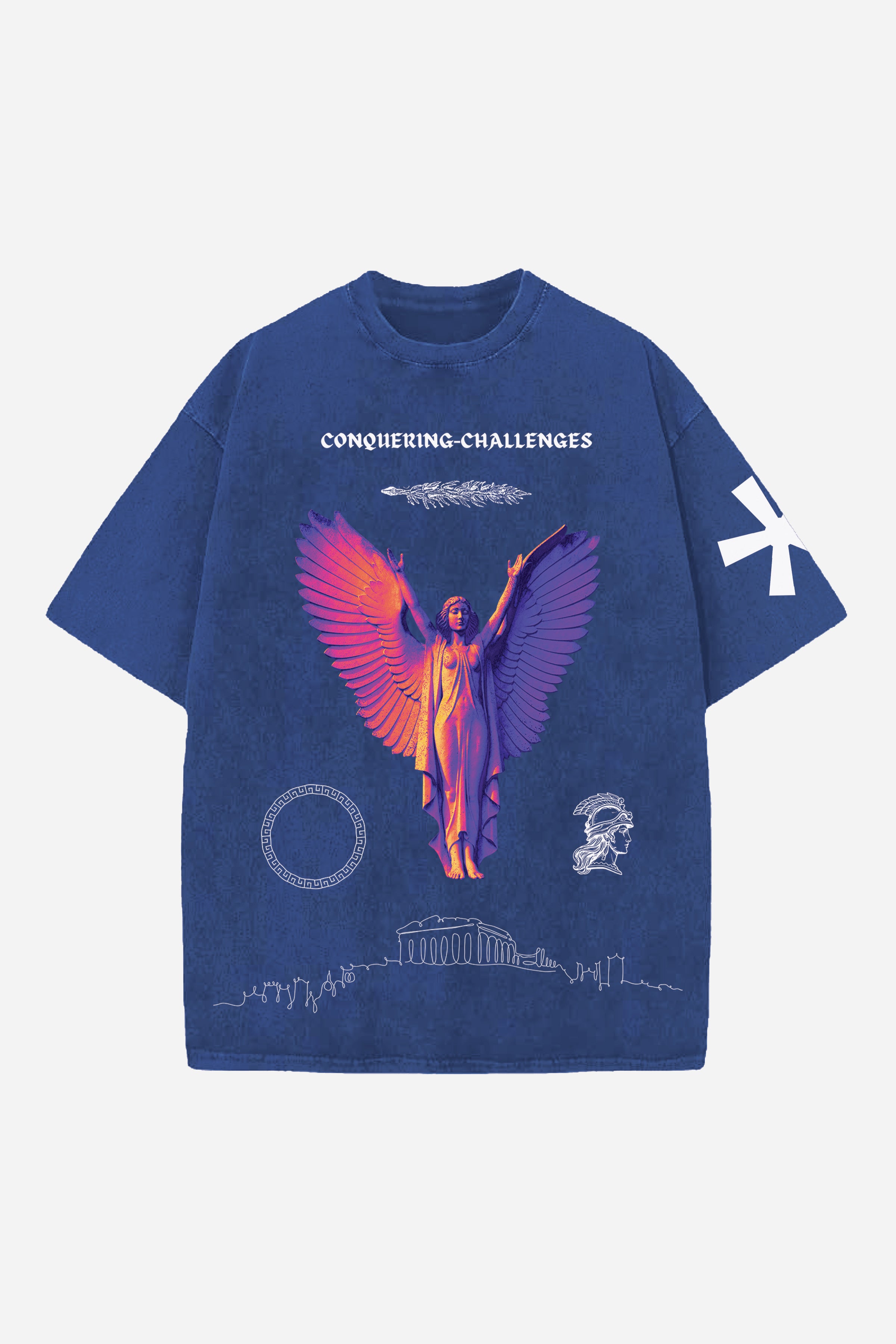 EMBRACE REDEMPTION DESIGNED OVERSIZED T-SHIRT