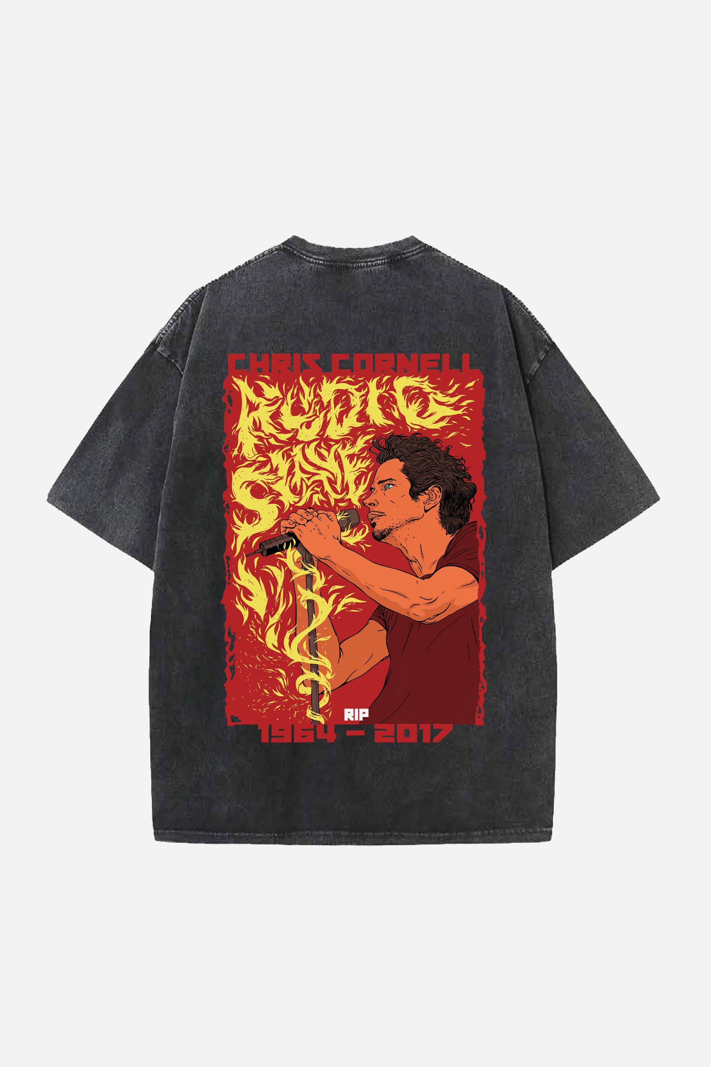 CHRISCORNELL DESIGNED OVERSIZED T-SHIRT