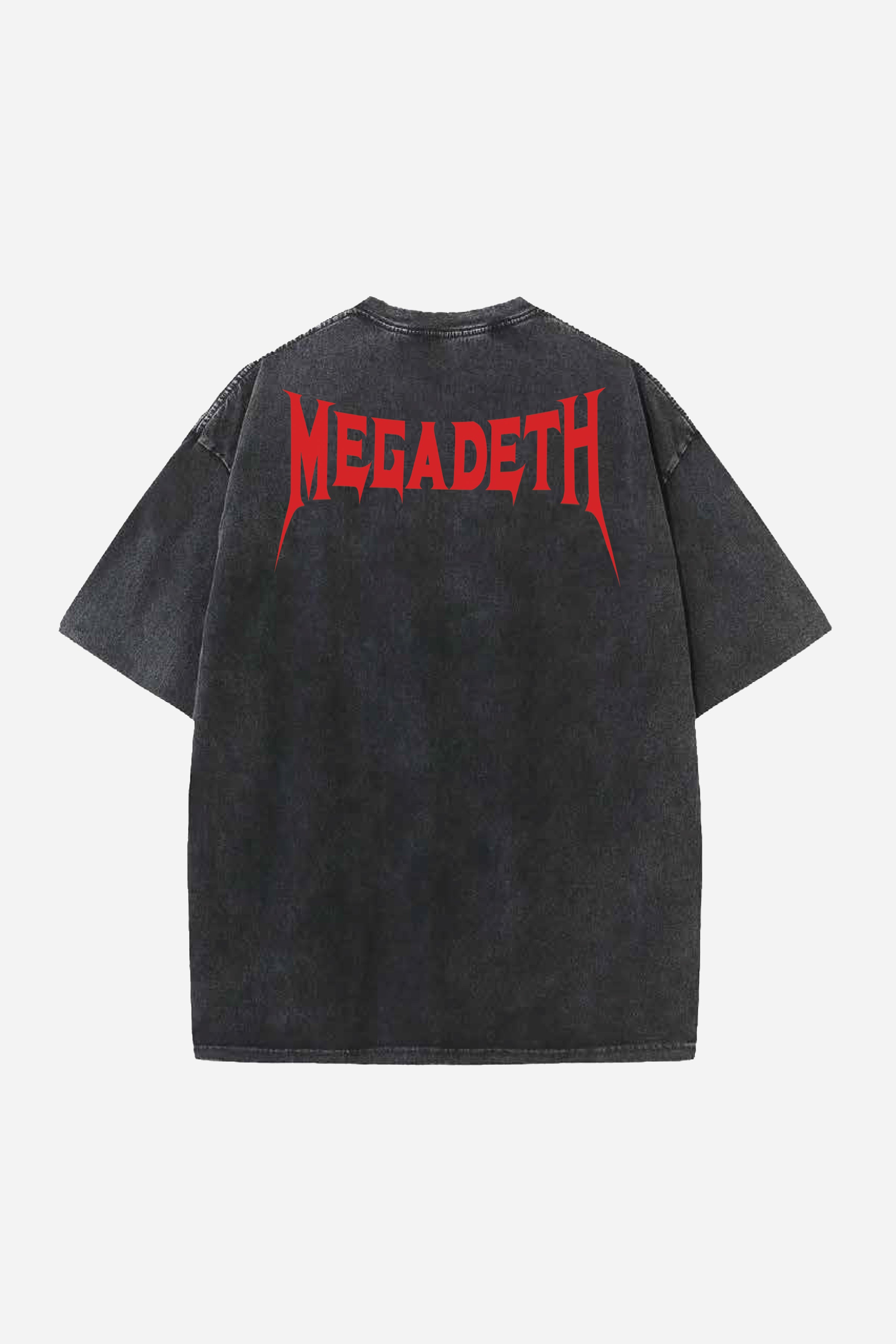 MEGADETH DESIGNED OVERSIZED T-SHIRT