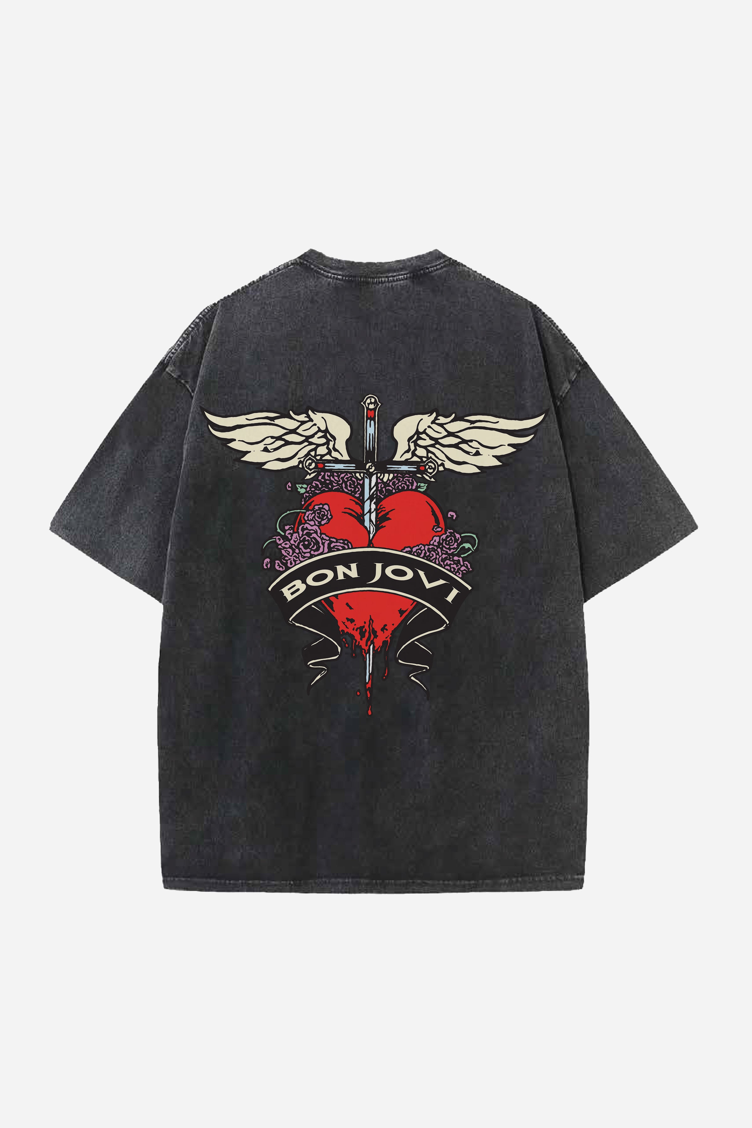 BONJOVI DESIGNED OVERSIZED T-SHIRT