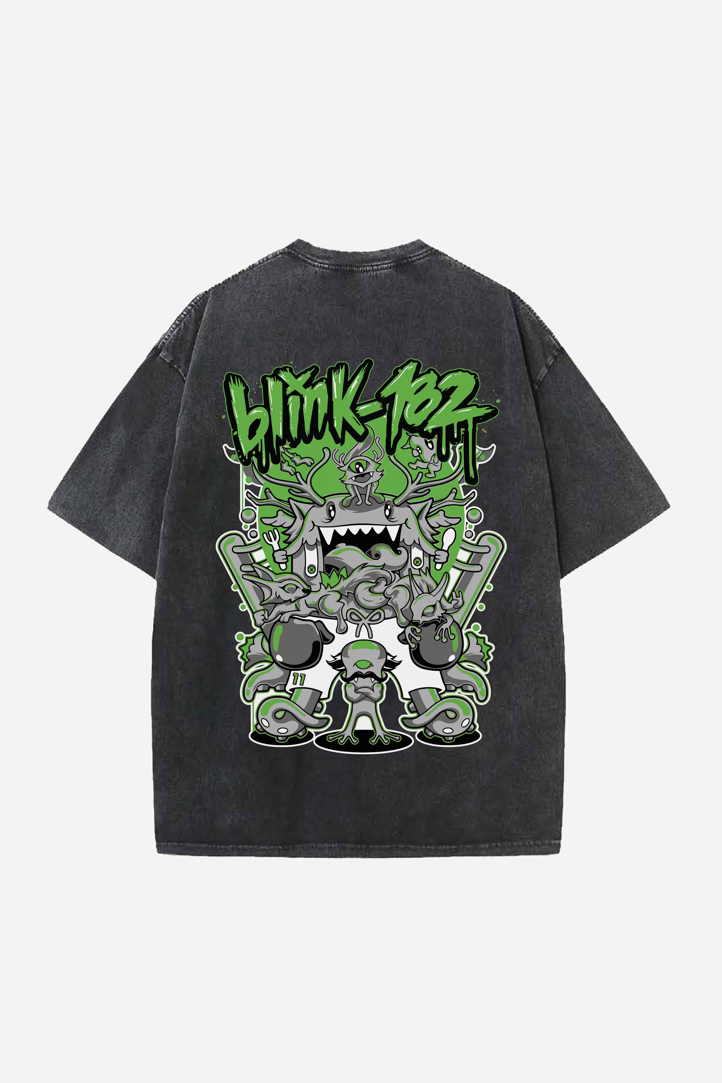 BLINK182 DESIGNED OVERSIZED T-SHIRT