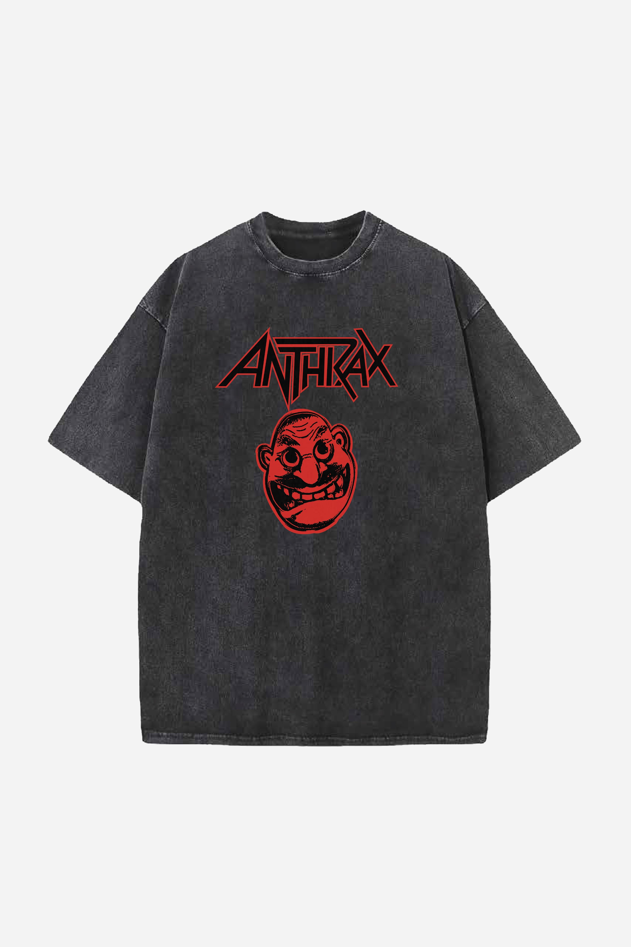 ANTHRAX DESIGNED OVERSIZED T-SHIRT