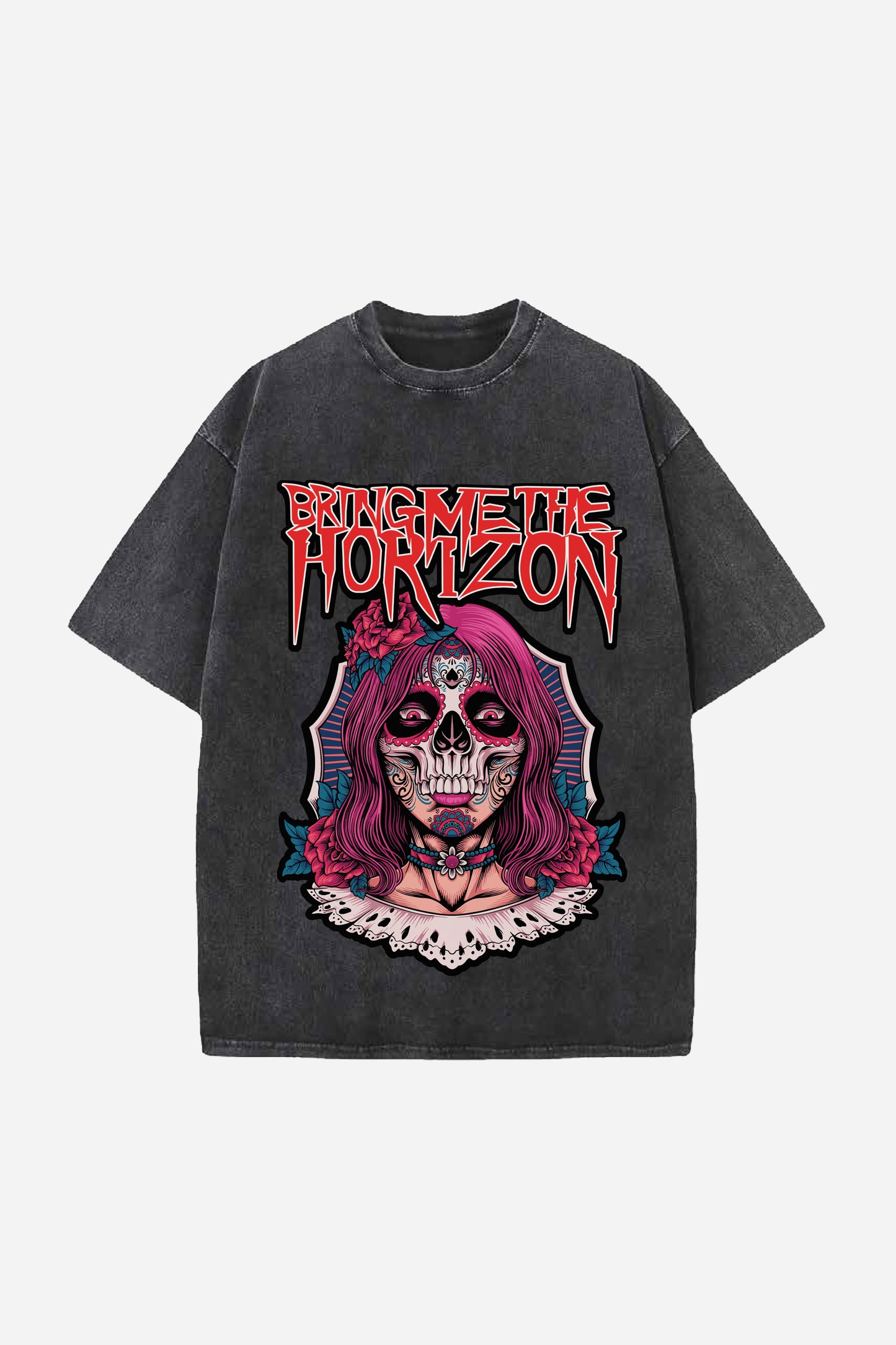 BRING ME THE HORIZON DESIGNED OVERSIZED T-SHIRT
