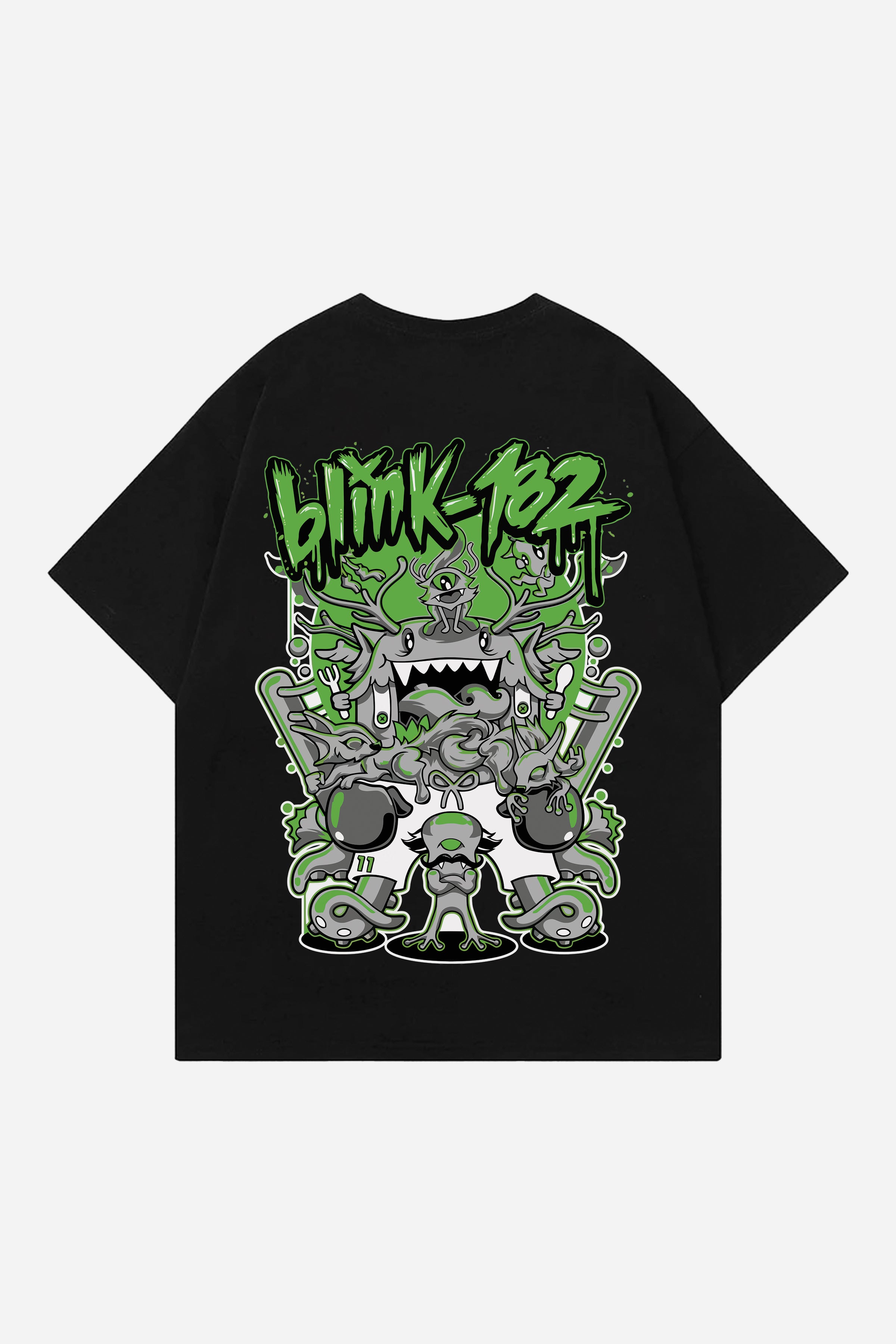 BLINK182 DESIGNED OVERSIZED T-SHIRT