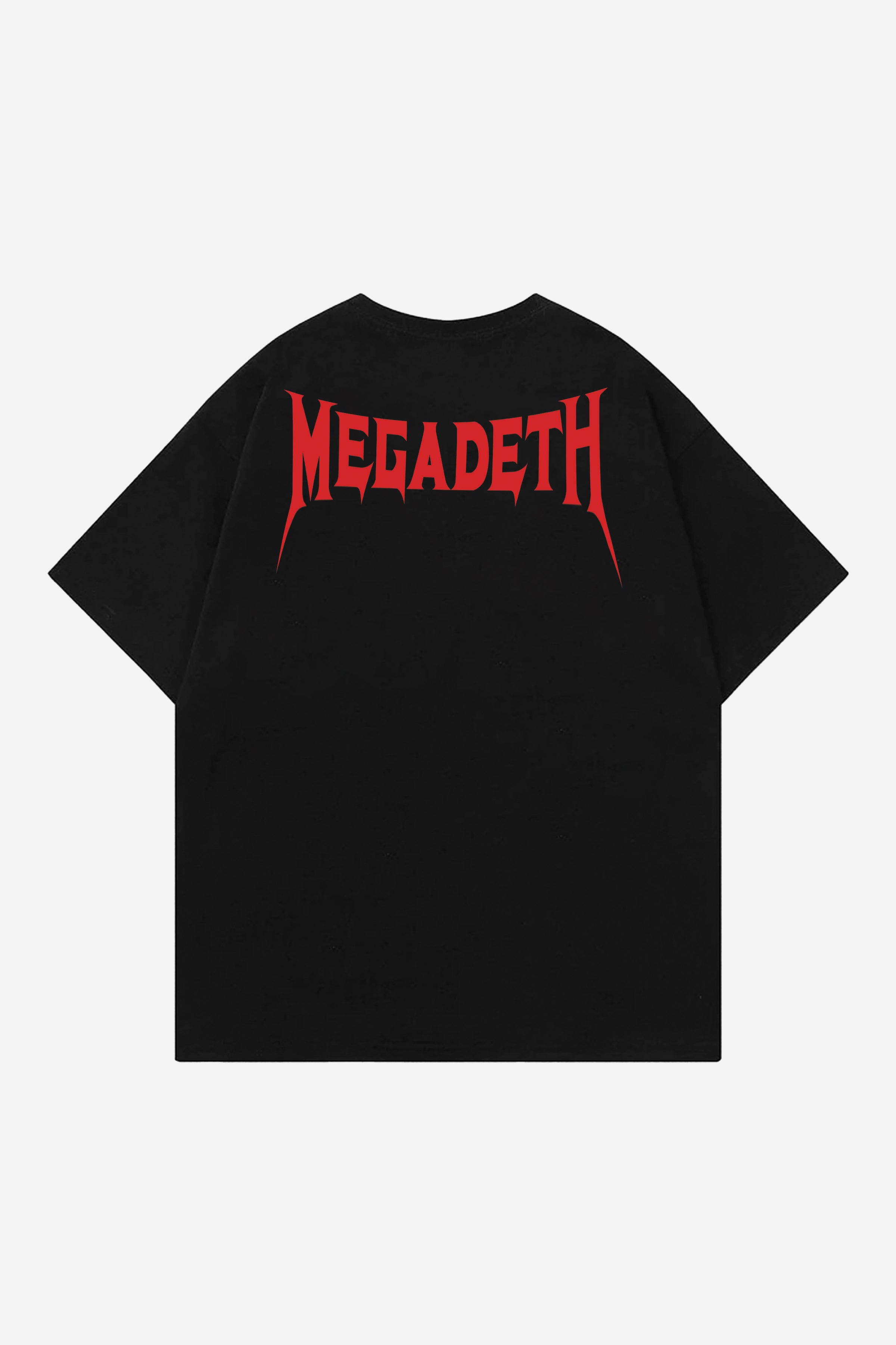 MEGADETH DESIGNED OVERSIZED T SHIRT