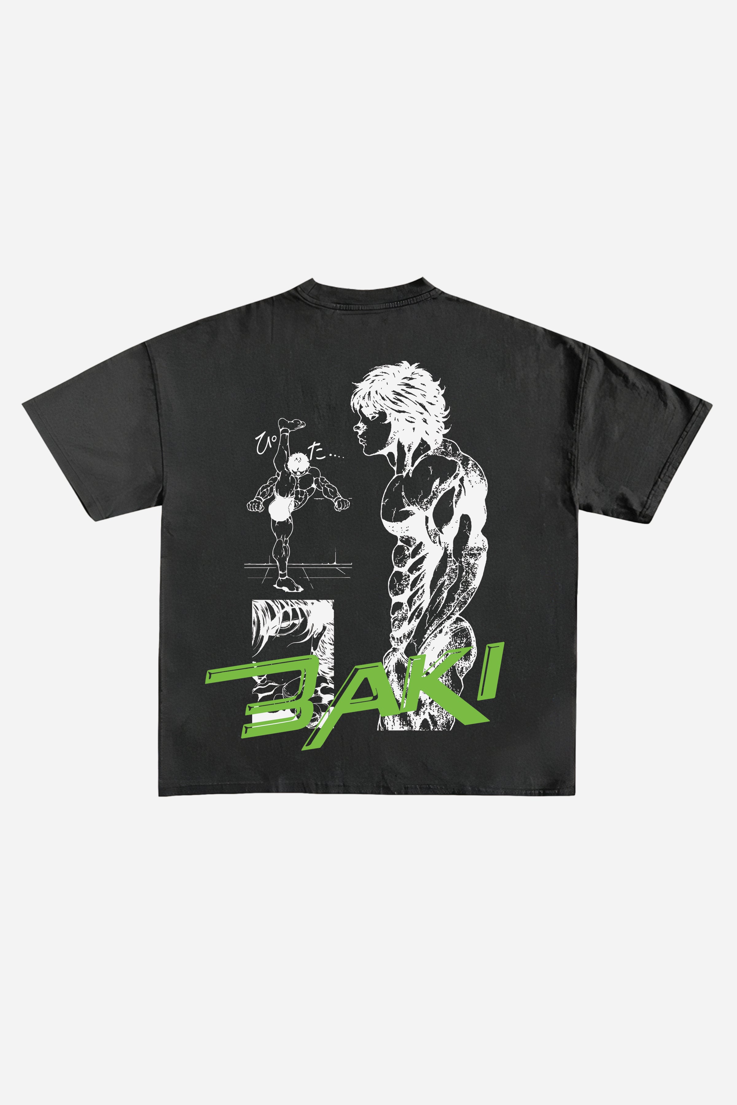 BAKI ANIME DESIGNED OVERSIZED T-SHIRT