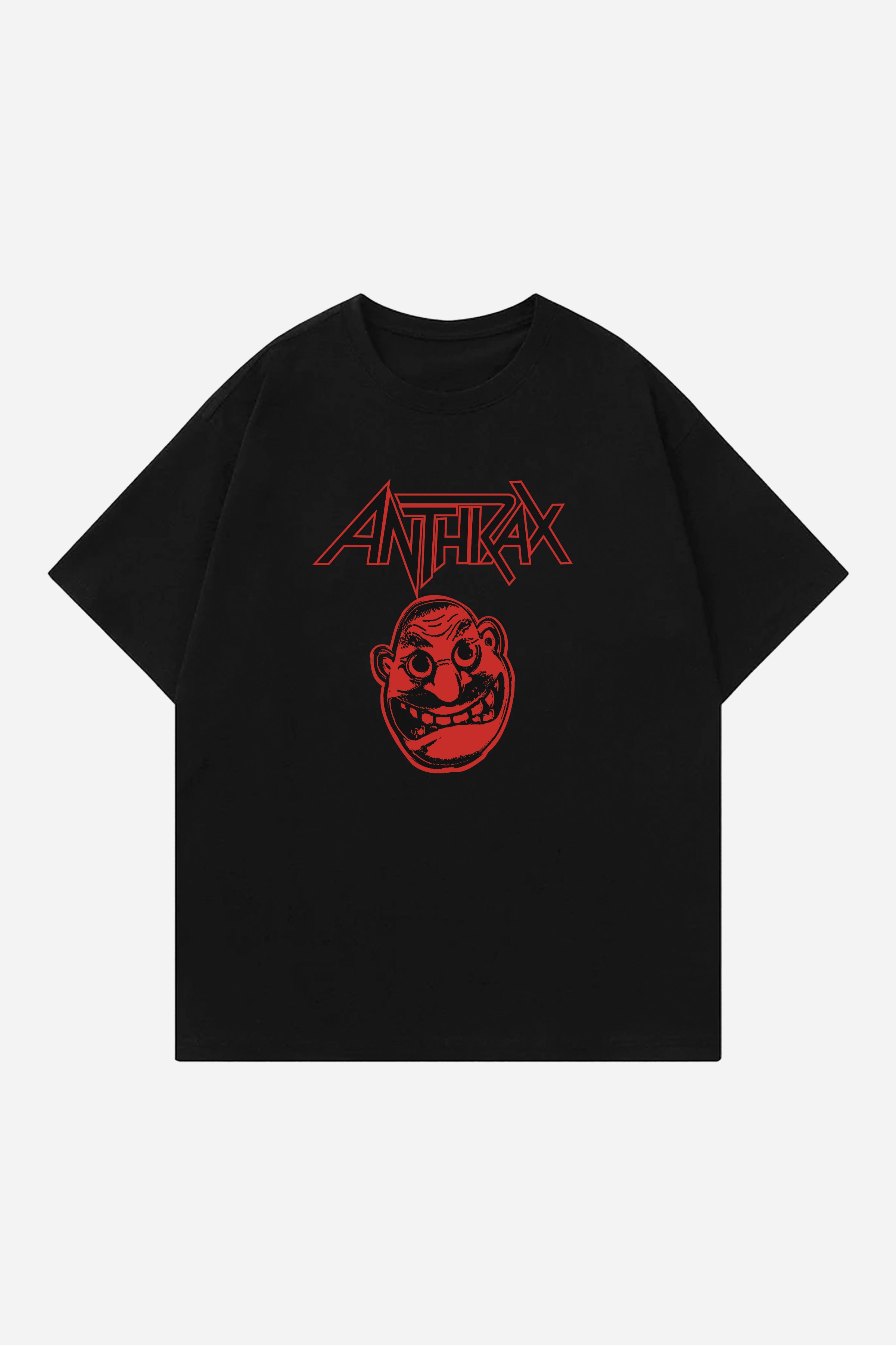 ANTHRAX DESIGNED OVERSIZED T-SHIRT