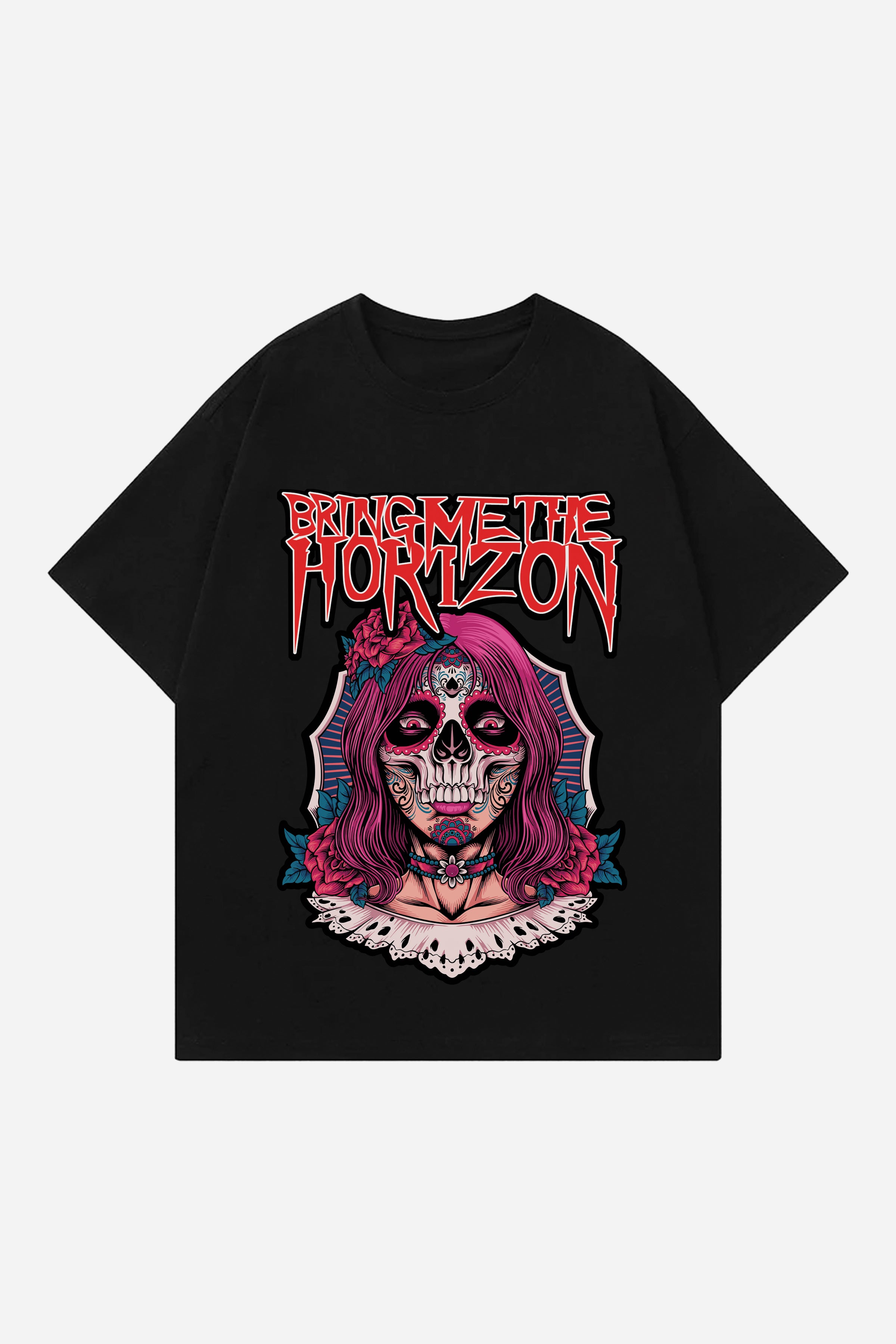 BRING ME THE HORIZON DESIGNED OVERSIZED T-SHIRT