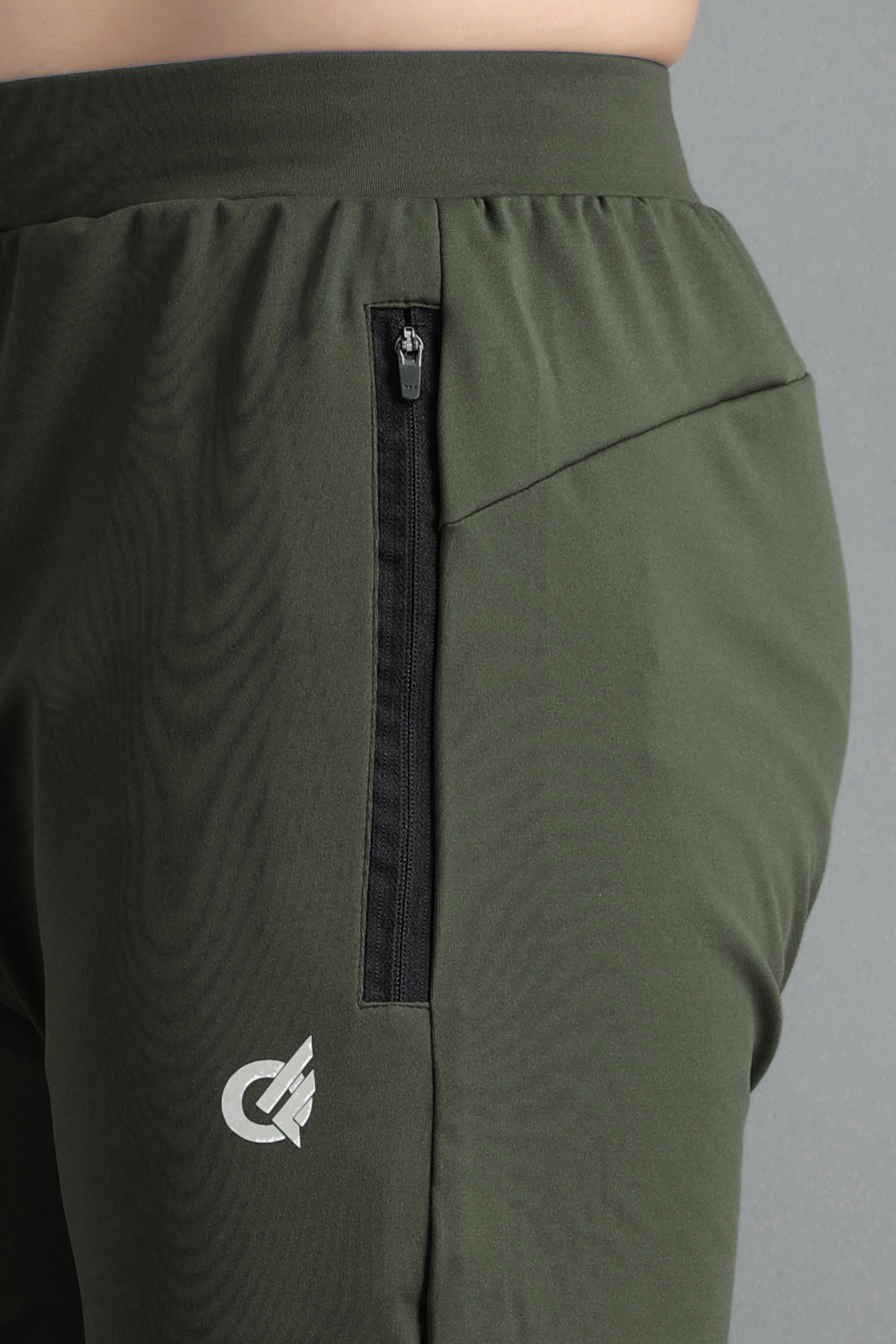 Olive Qurafit Highly Strechable Joggers | Track Pants