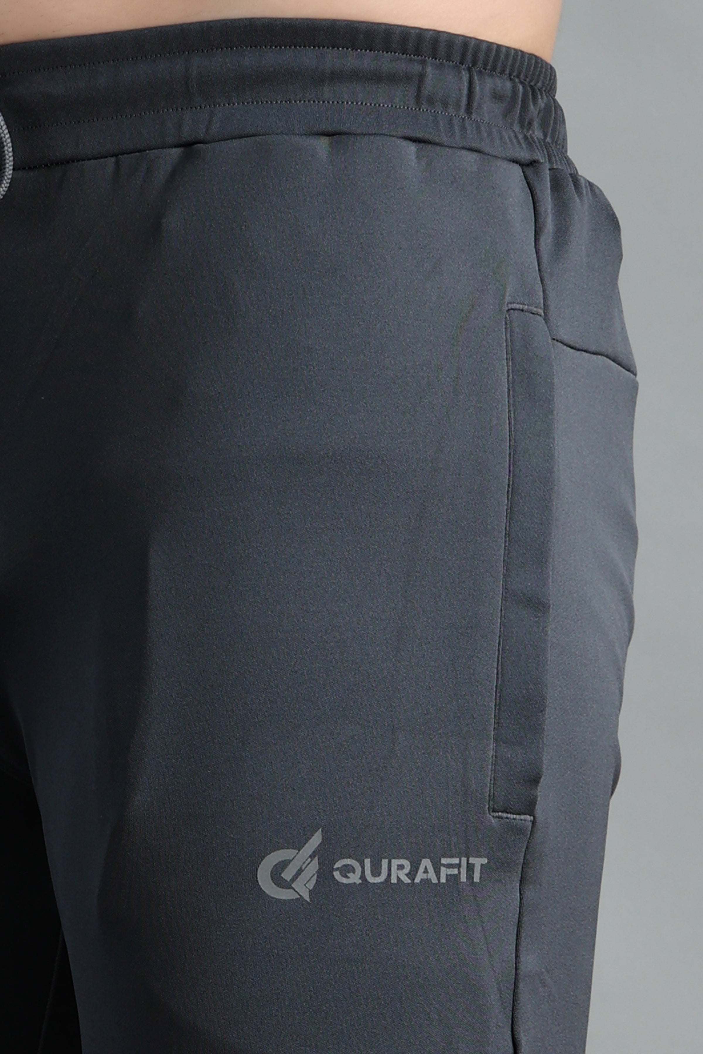 Dark Gray slim fit Highly Stretchable Joggers | Track Pants