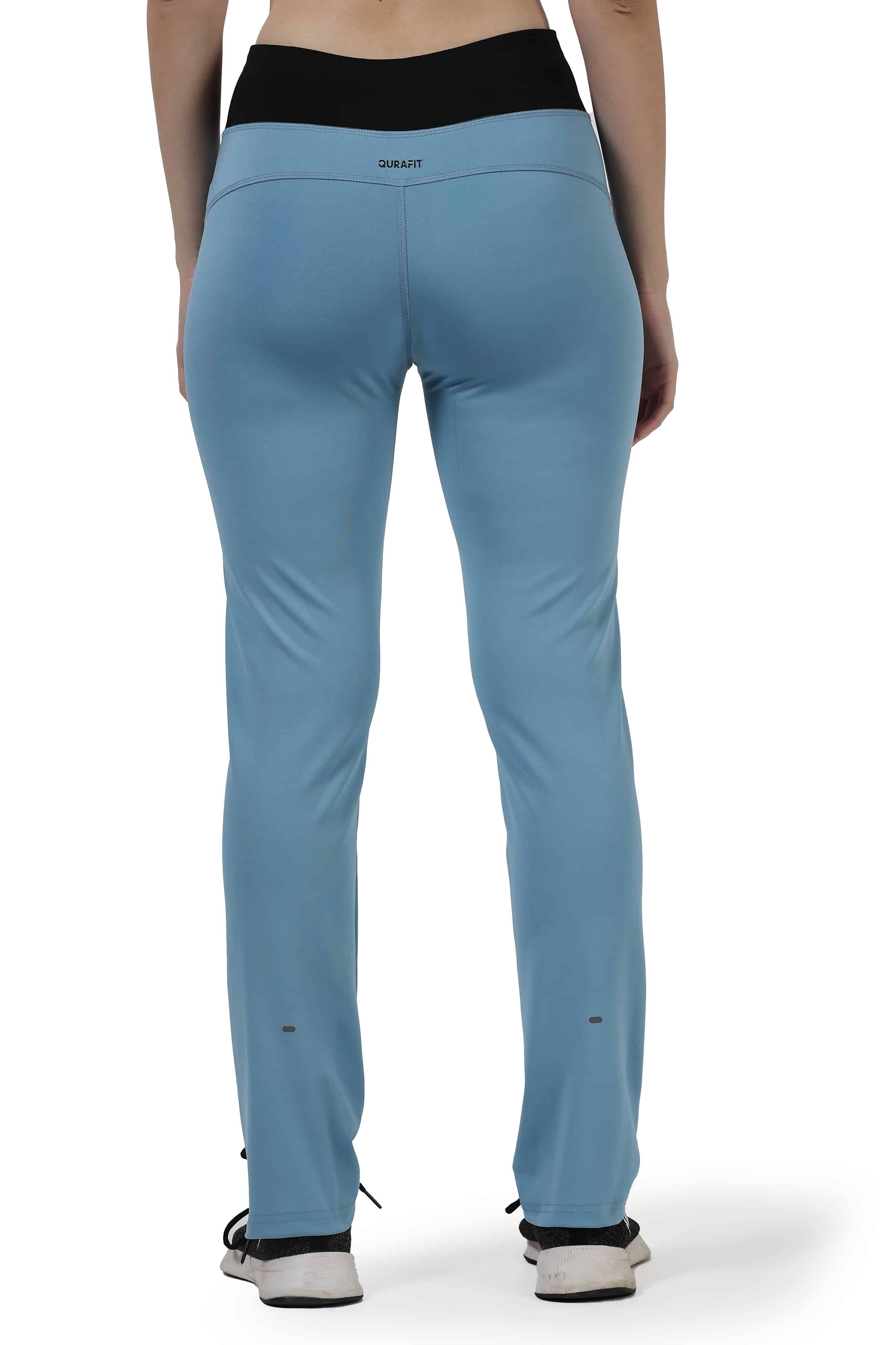 Ethereal Blue Highly Stretchable Straight Fit Legging