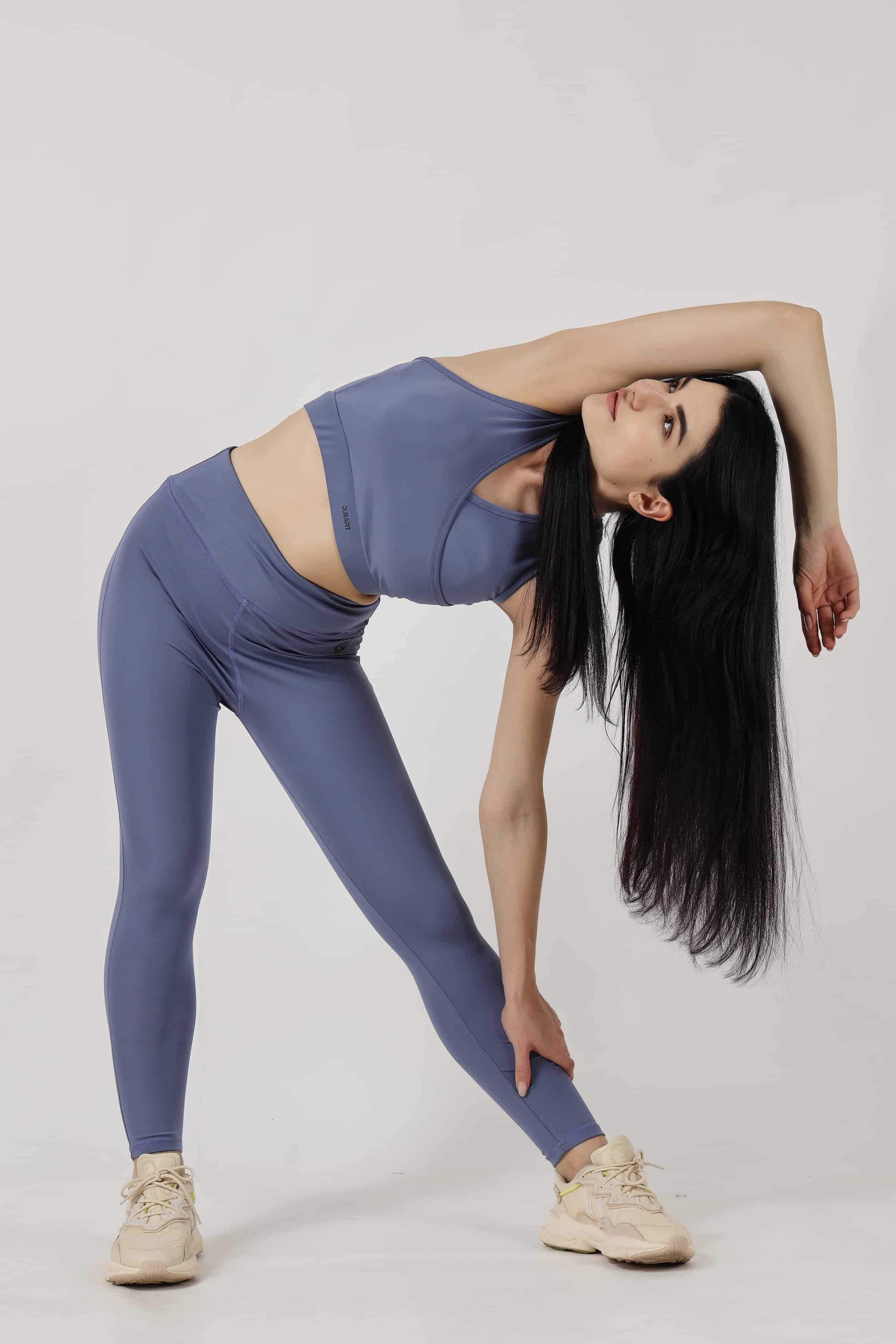 Lavender Highly Stretchable Leggings | Tights