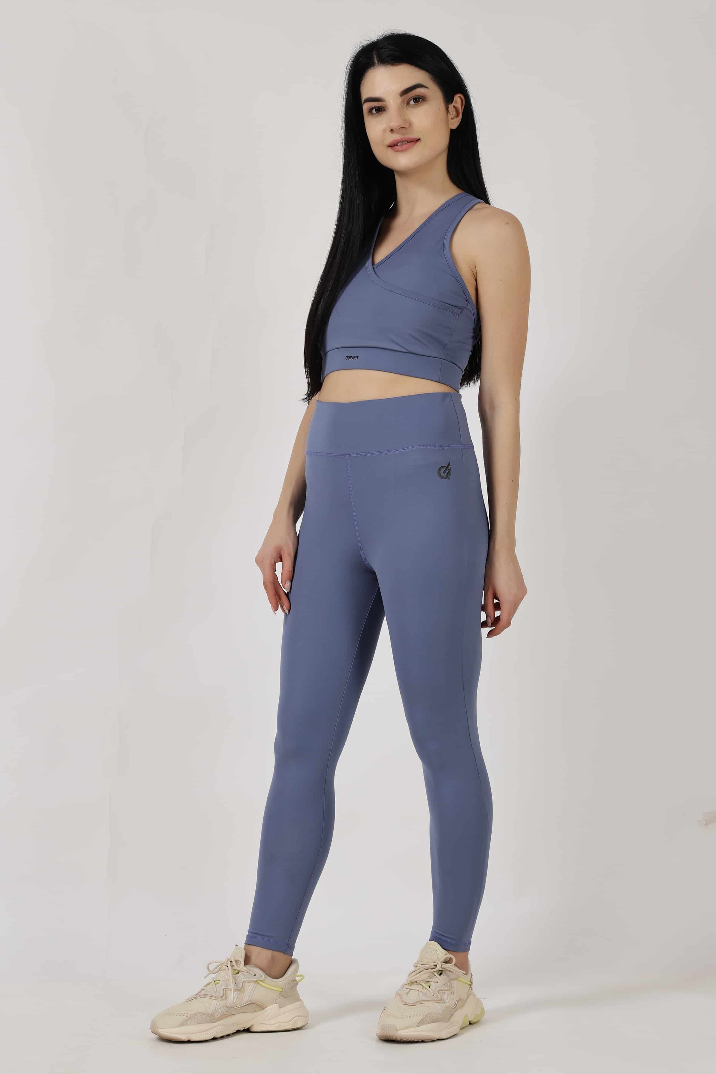 Lavender Highly Stretchable Leggings | Tights