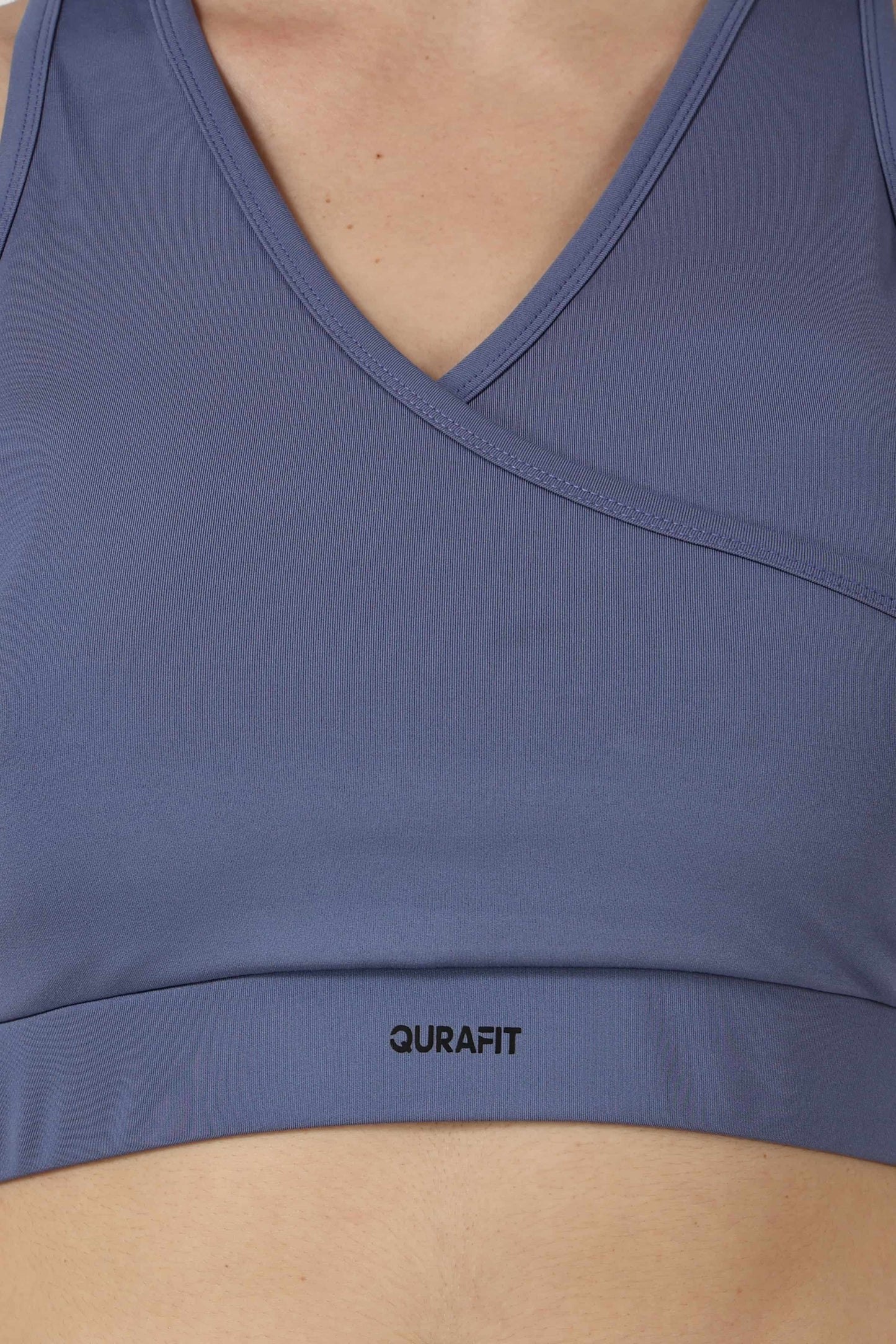 Lavender Sports Bra with removable cups