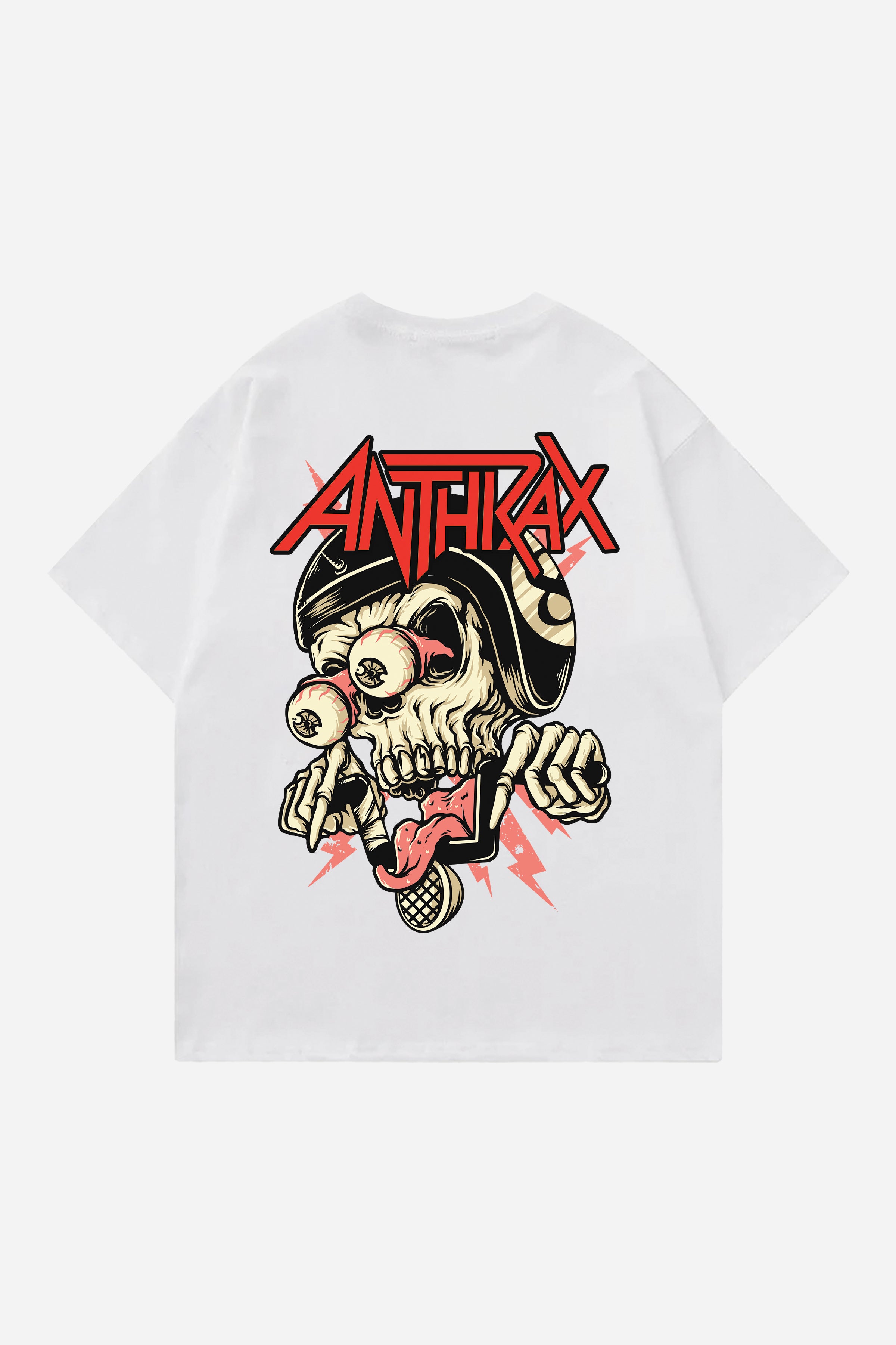 ANTHRAX DESIGNED OVERSIZED T-SHIRT