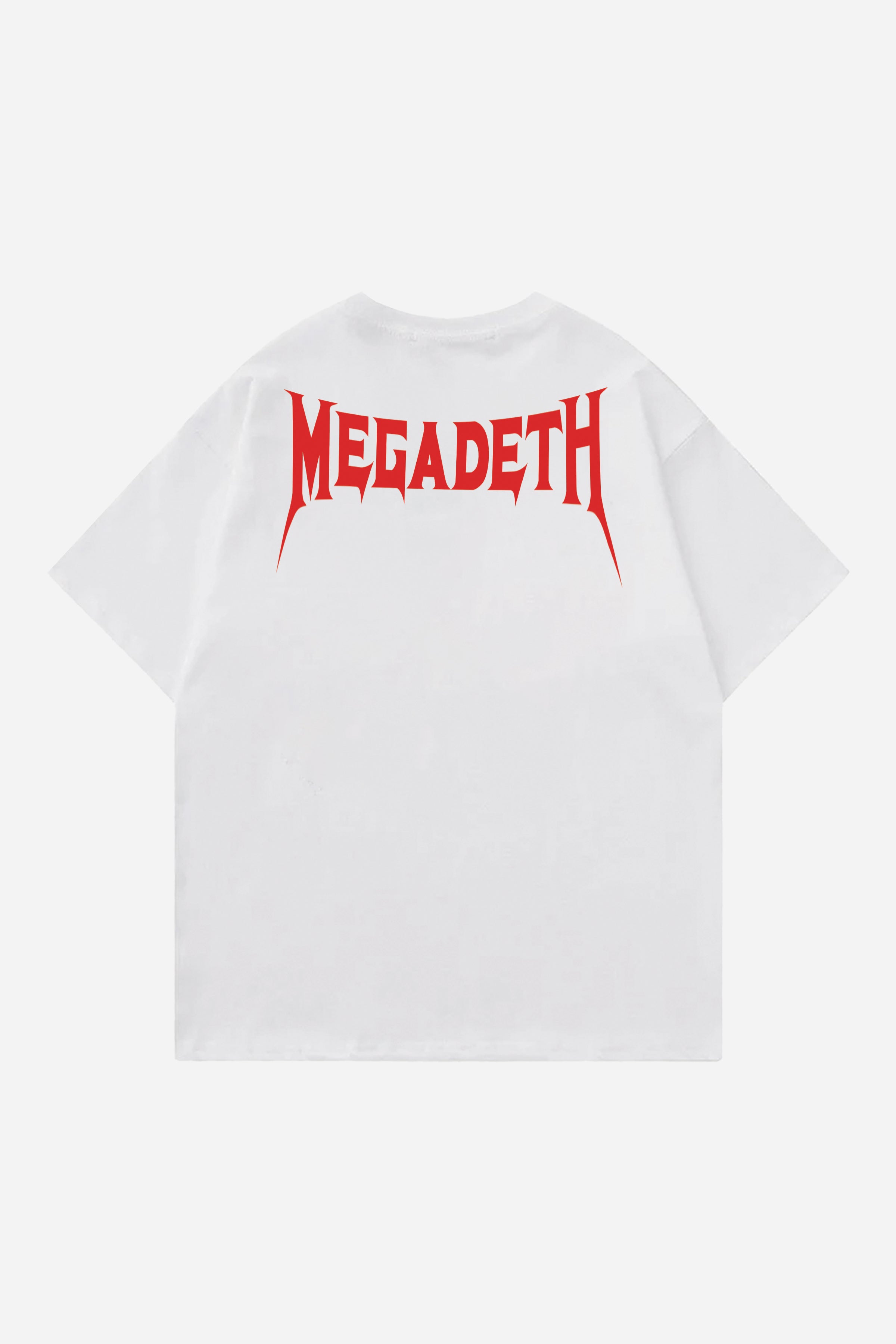 MEGADETH DESIGNED OVERSIZED T-SHIRT