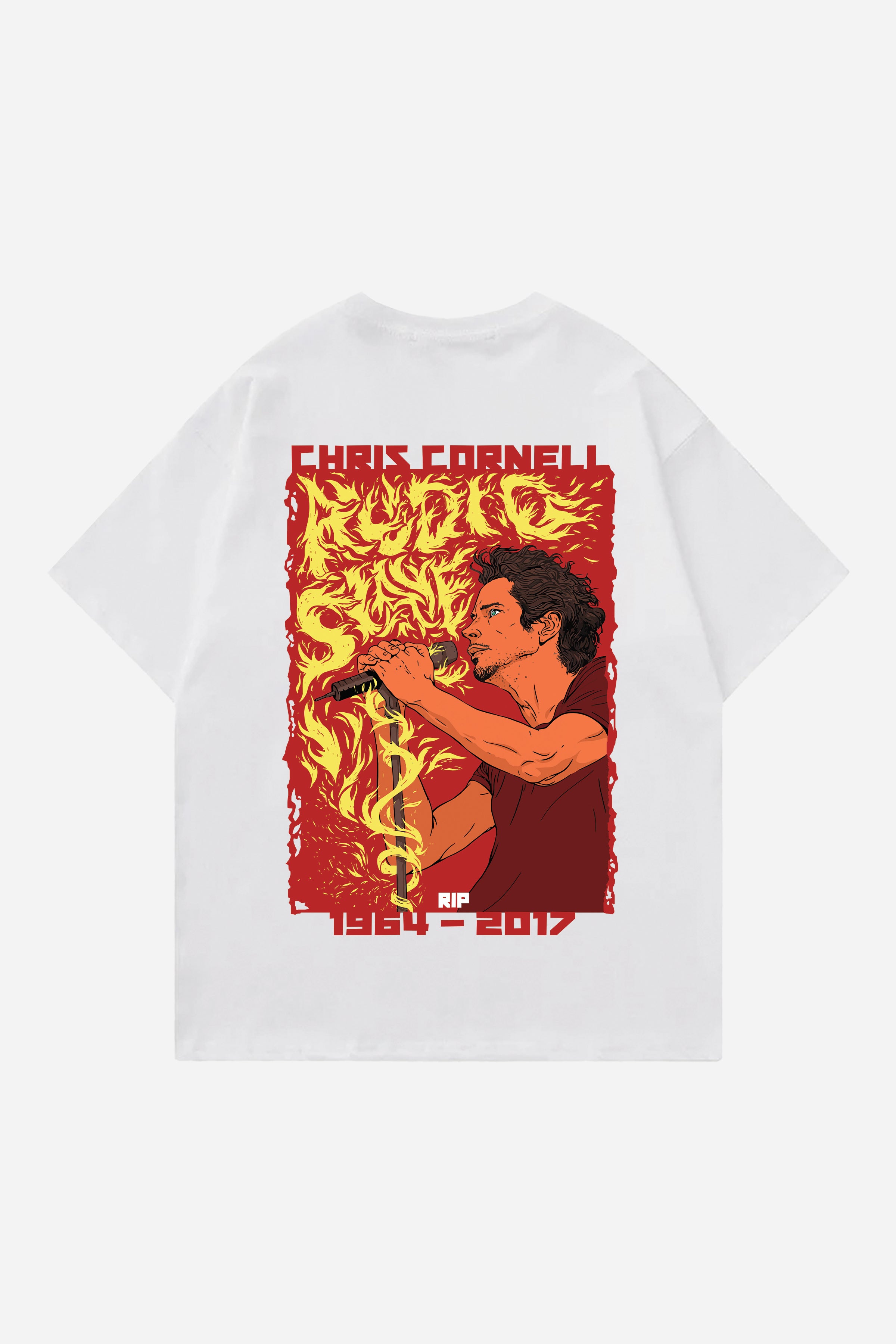 CHRISCORNELL DESIGNED OVERSIZED T-SHIRT