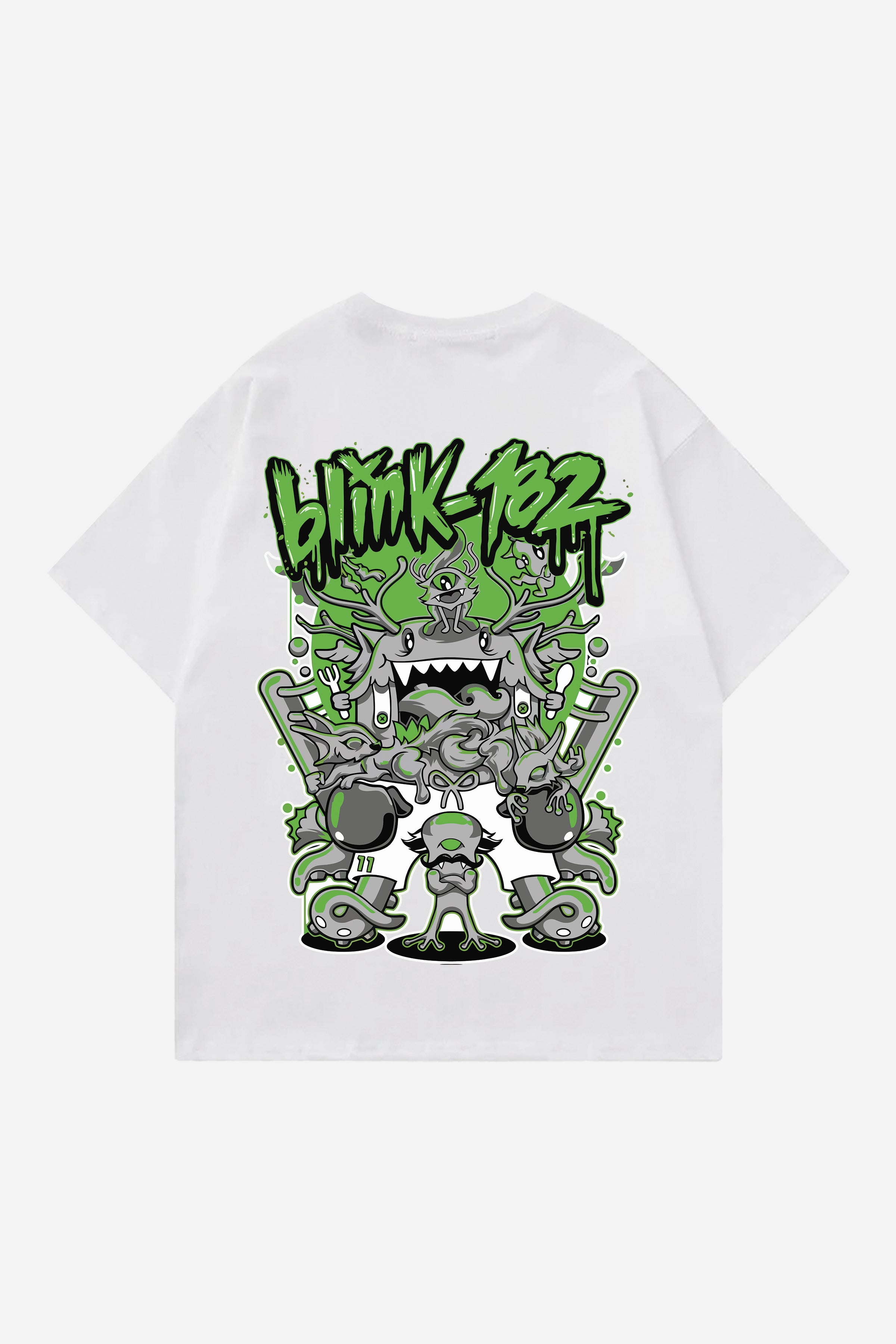 BLINK182 DESIGNED OVERSIZED T-SHIRT