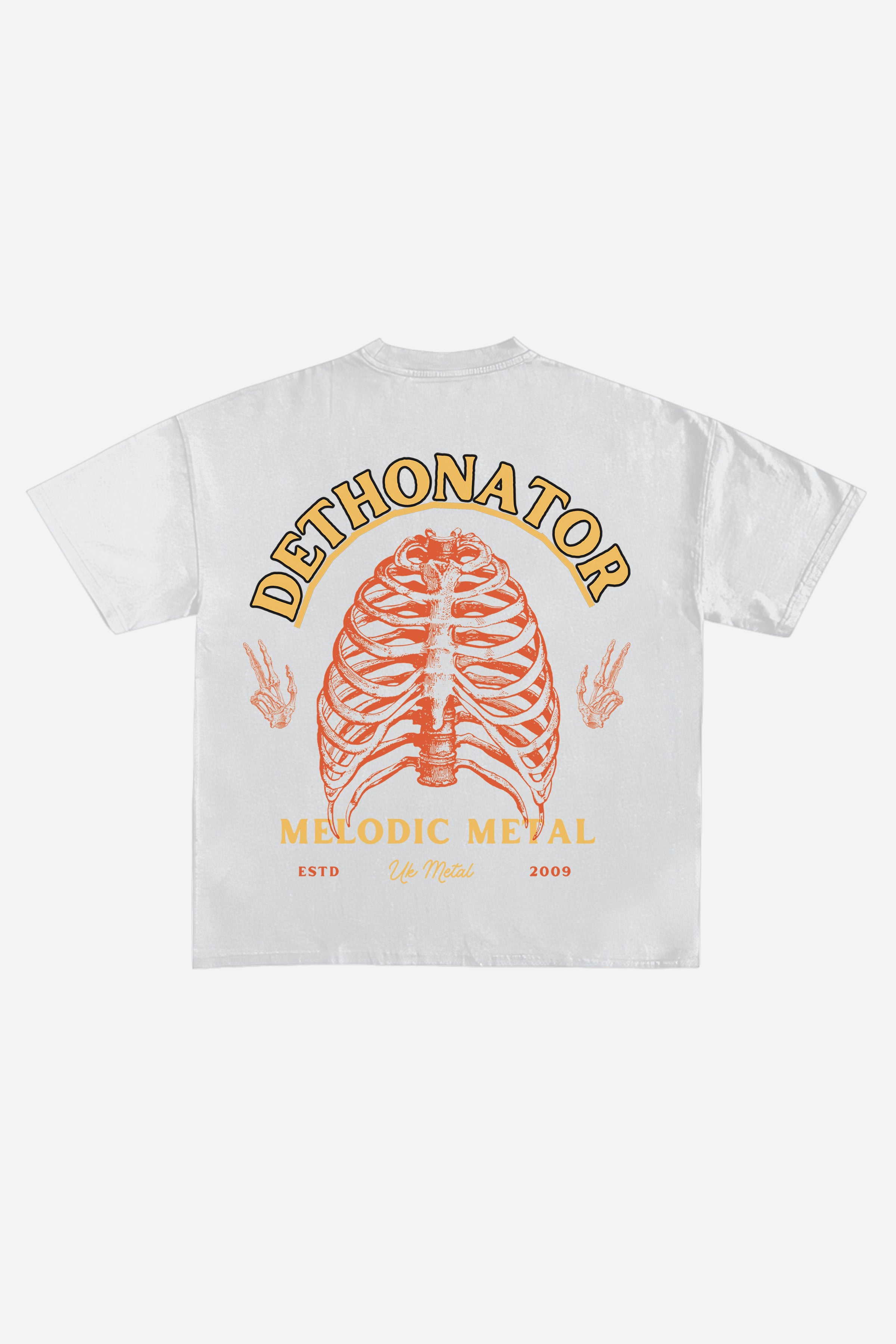 DETHONATOR DESIGNED OVERSIZED T-SHIRT