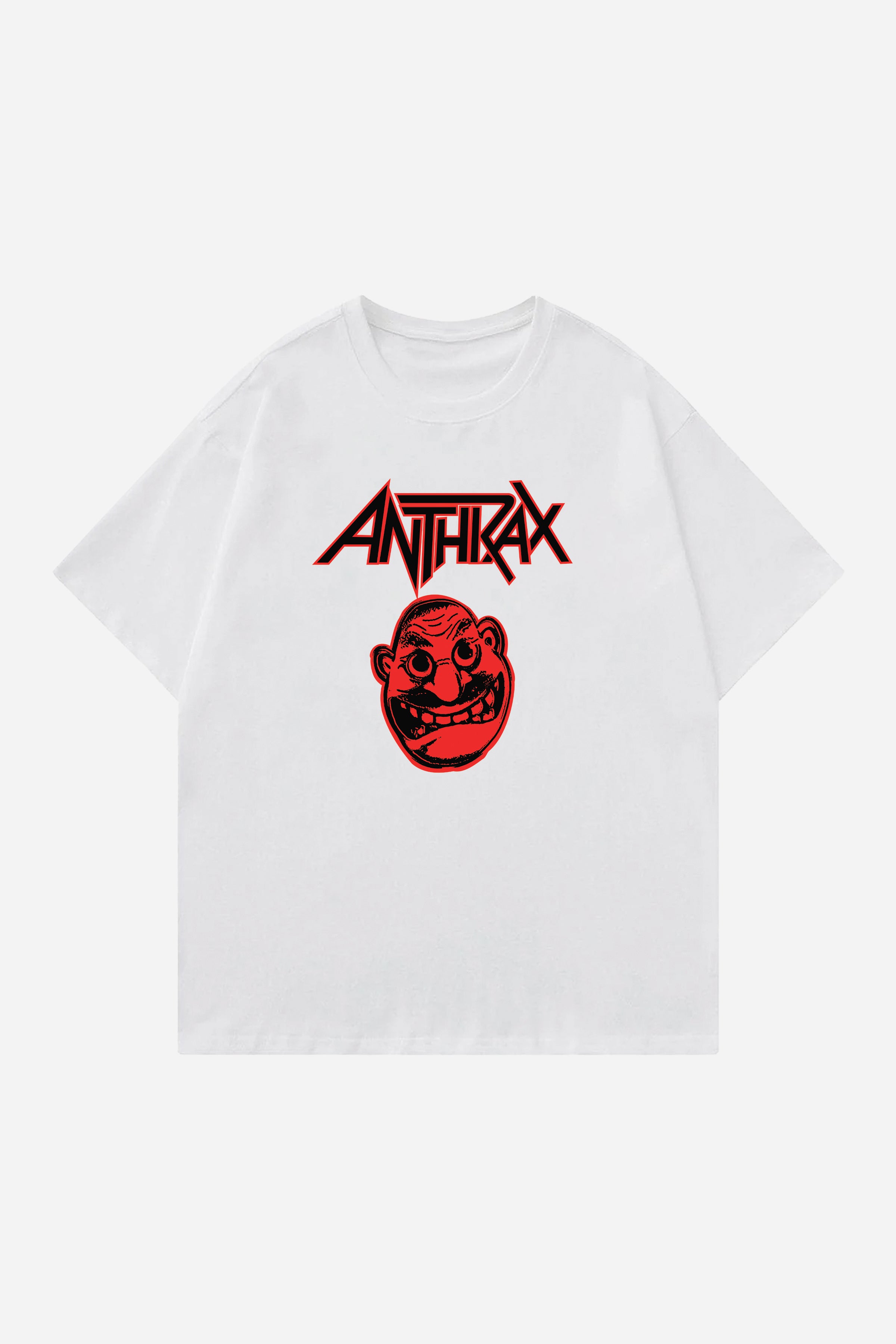 ANTHRAX DESIGNED OVERSIZED T-SHIRT