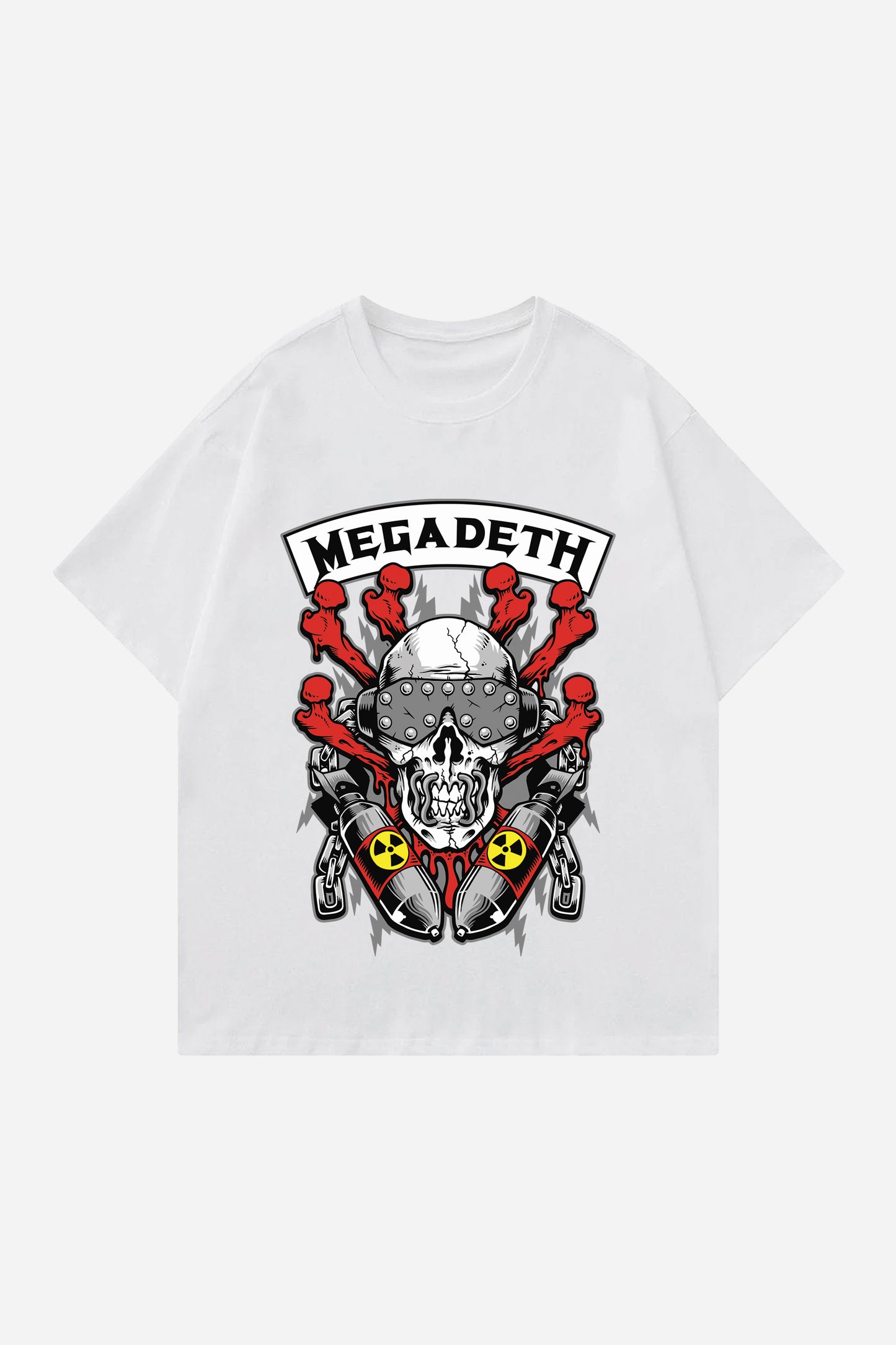 MEGADETH DESIGNED OVERSIZED T-SHIRT