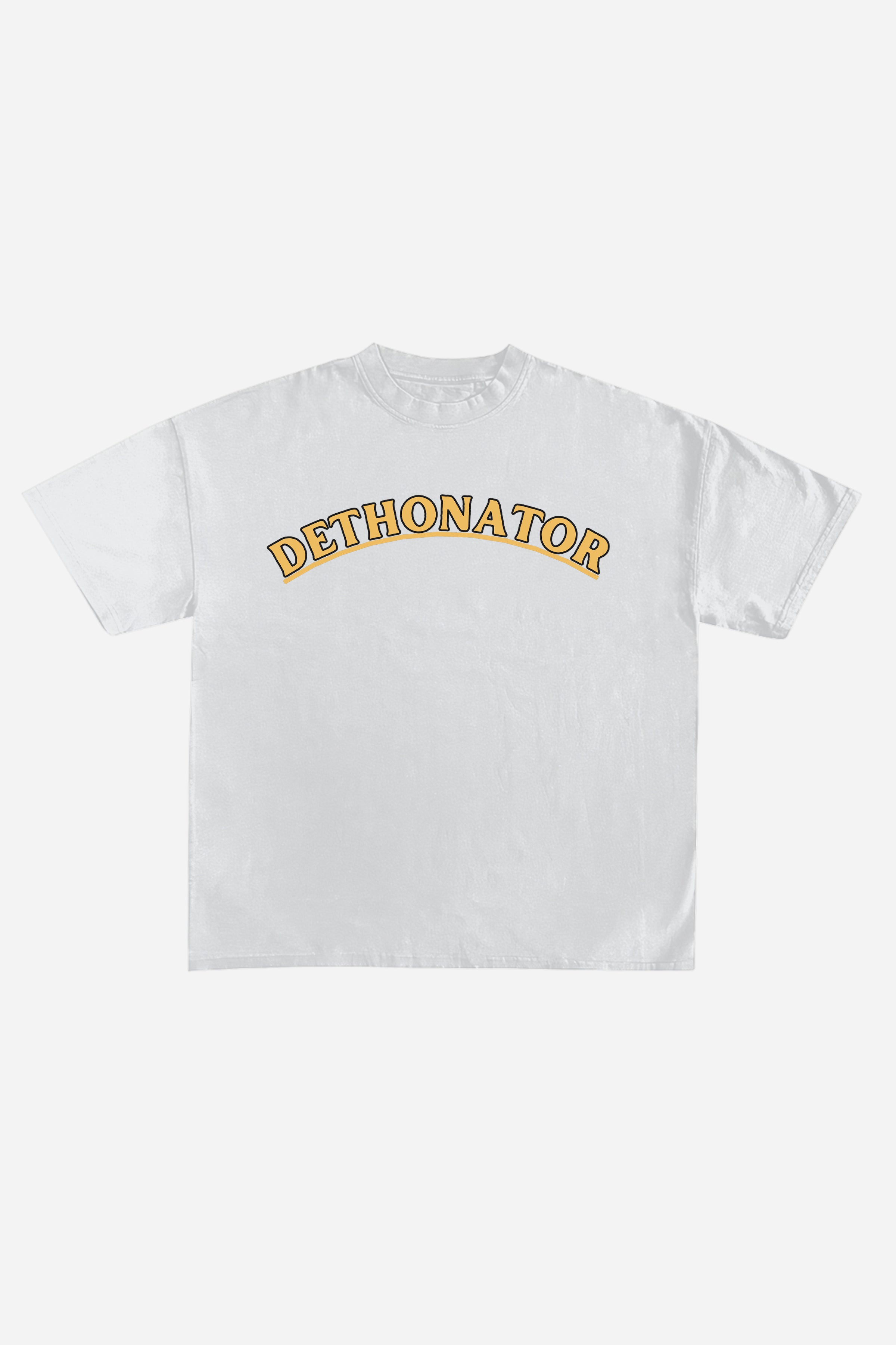 DETHONATOR DESIGNED OVERSIZED T-SHIRT