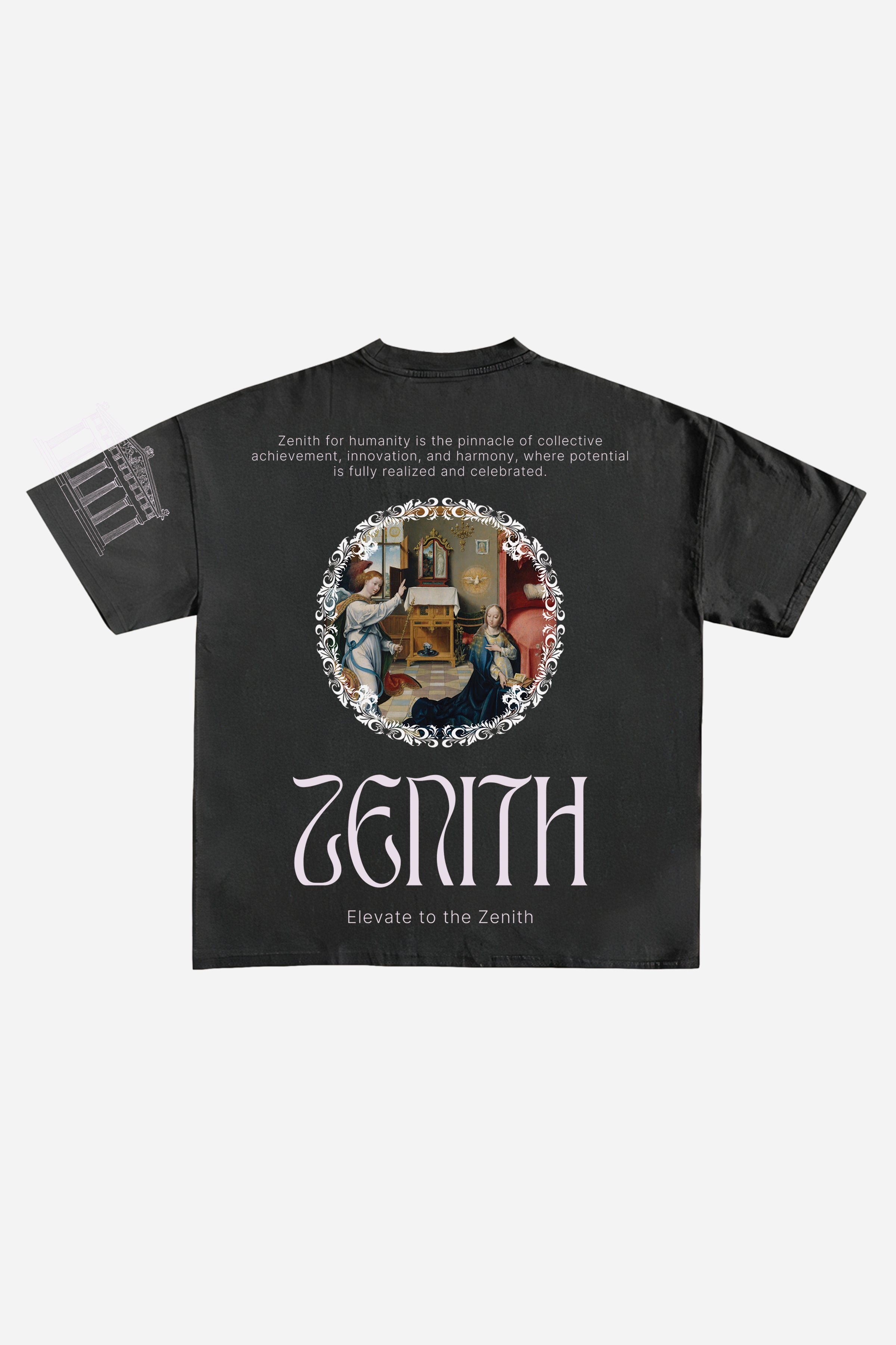 ZENITH DESIGNED OVERSIZED T-SHIRT