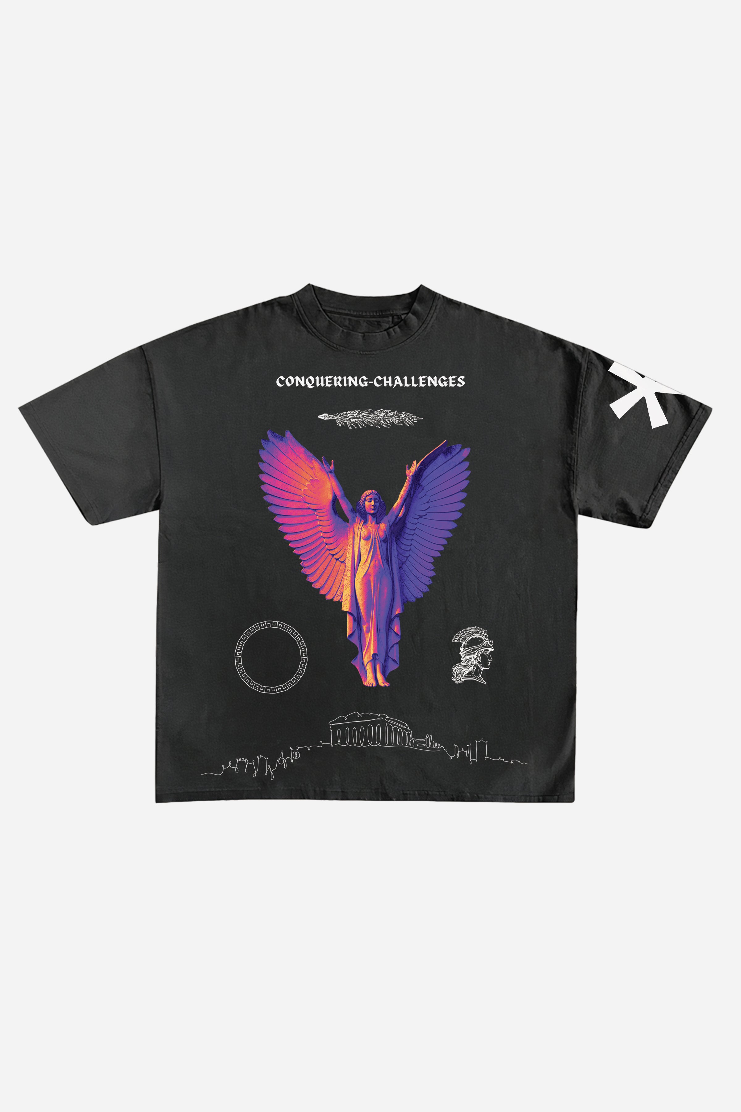 EMBRACE REDEMPTION DESIGNED OVERSIZED T-SHIRT